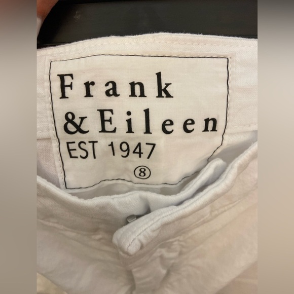 Frank & Eileen Kinsale Linen White Size 8 - Picture 7 of 11